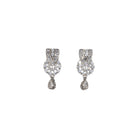 Elegant zircon mangalsutra in black and gold, blending traditional elegance with dazzling sparkle."
