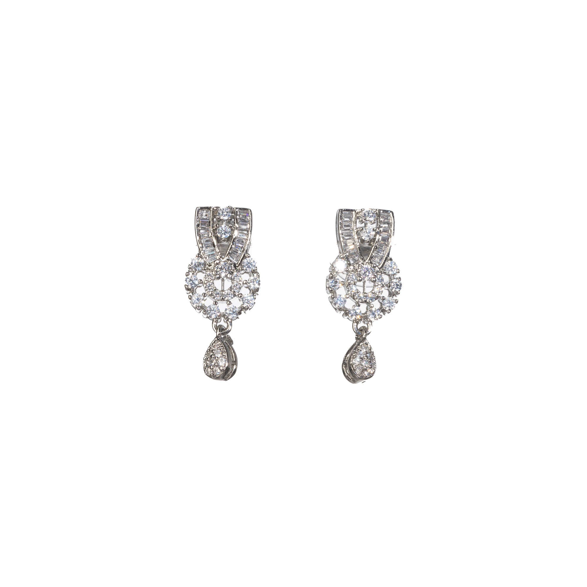 Elegant zircon mangalsutra in black and gold, blending traditional elegance with dazzling sparkle."

