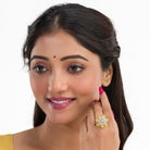 "Yellow zircon finger ring in silver, offering vibrant, sunny brilliance and golden charm for party wear."
