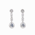 "Zircon necklace sparkles with dazzling brilliance for timeless elegance."
