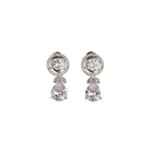 Timeless zircon necklace with round stones for brilliant elegance and shine

