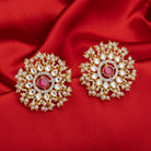 Classic round pearl earrings for an elegant and timeless traditional look
