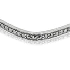 Sleek square-shaped 925 silver bracelet, modern design for casual elegance. Perfect for any look.
