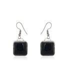 Sleek 925 silver dangler earrings with modern design, perfect for a beautiful festive look.
